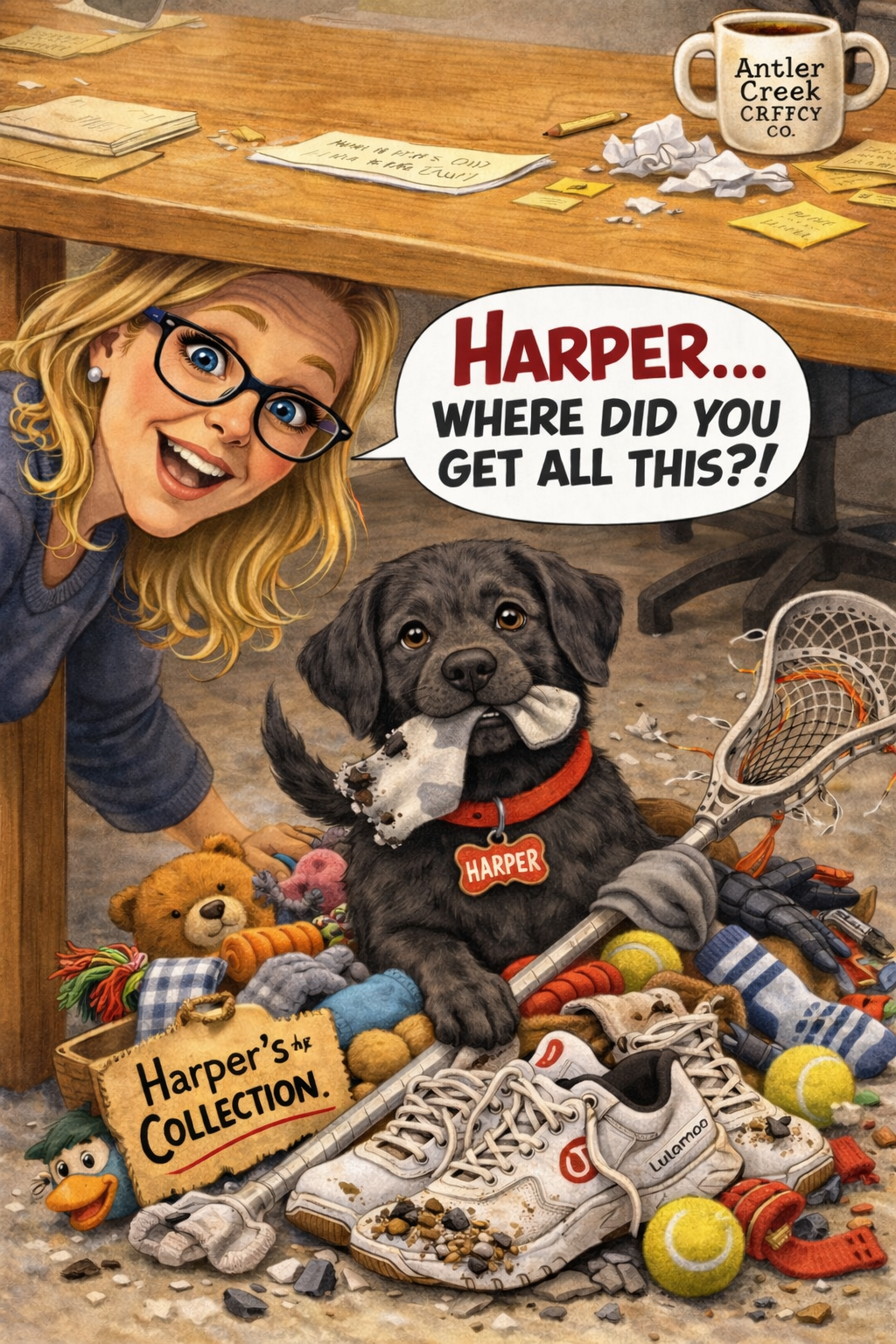Harper collection illustration